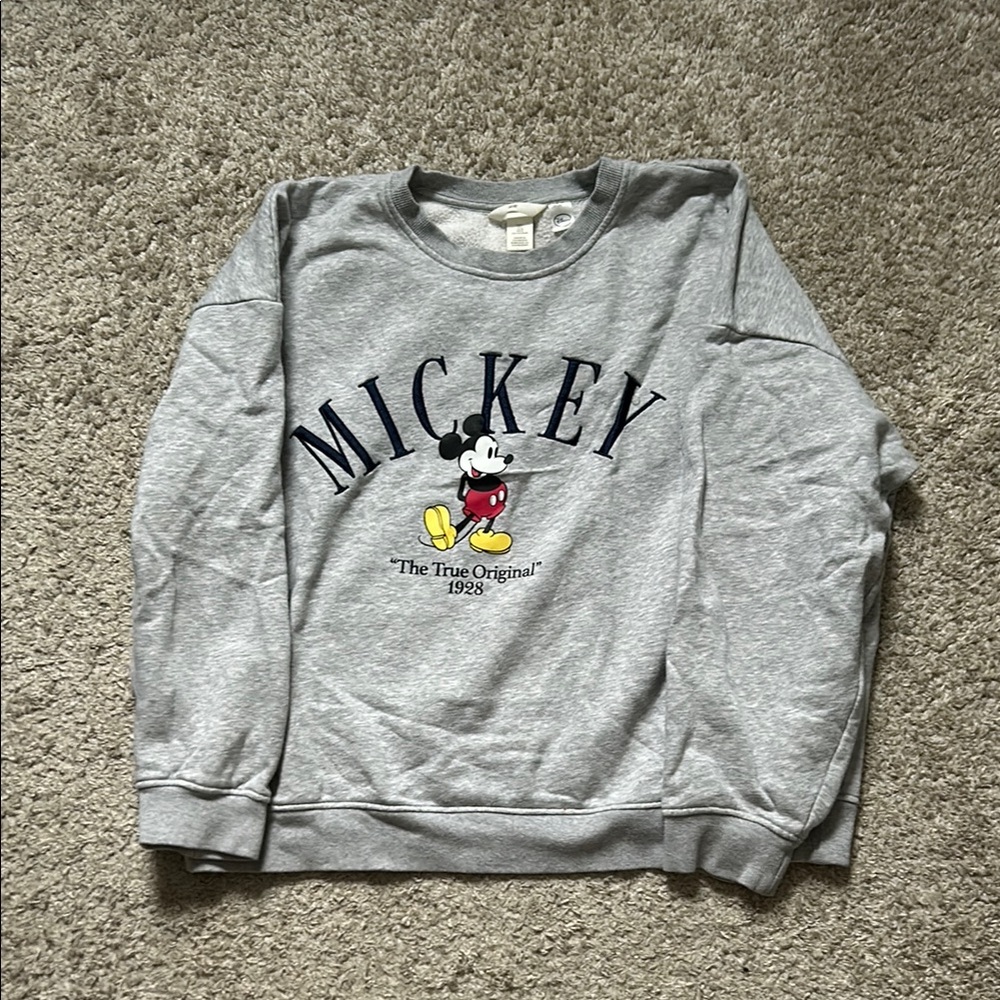 Mickey Mouse Gray Sweater